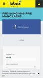 Mobile Screenshot of mano.labas.lt